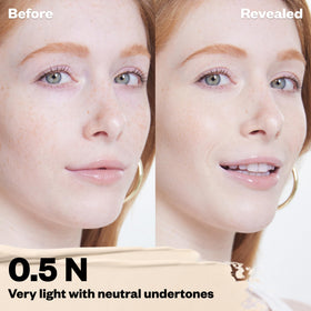 Kosas Revealer concealer open wand applicator demonstrating easy precise application