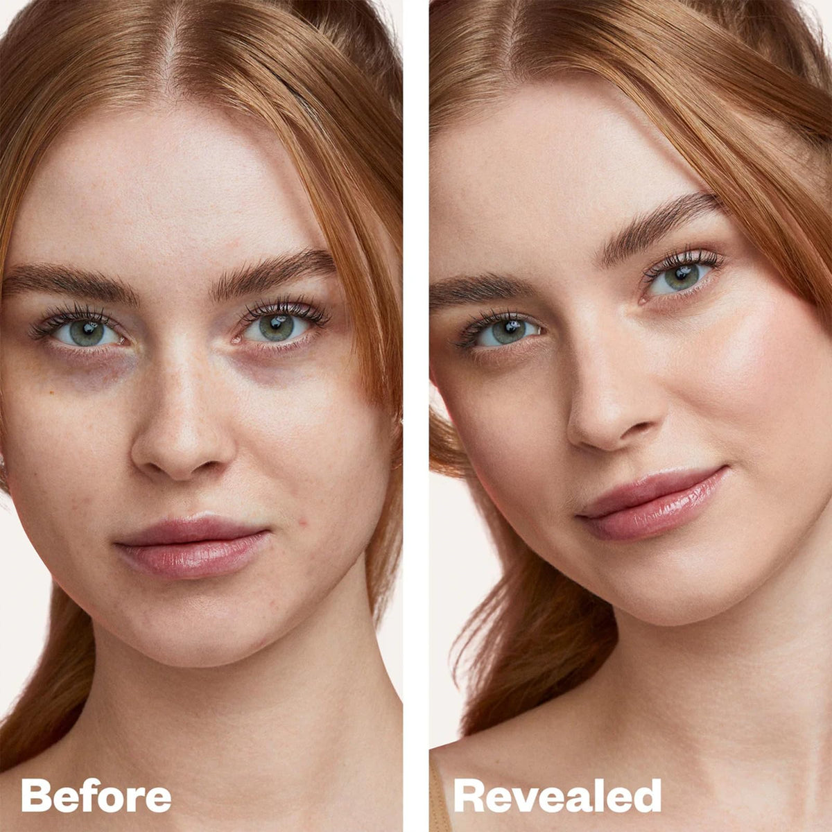 Kosas Revealer blended on hand demonstrating buildable coverage and natural finish