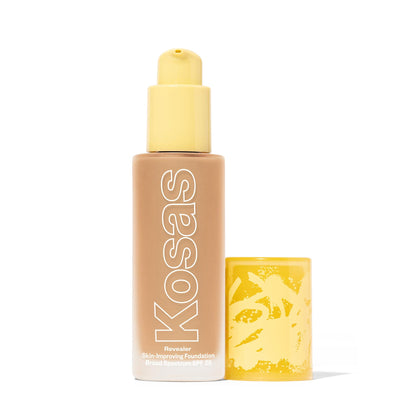 Kosas Revealer front bottle view showing sleek packaging and shade 200 benefits