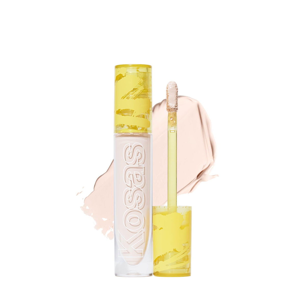 Kosas Revealer front packaging showing sleek tube and shade for easy selection