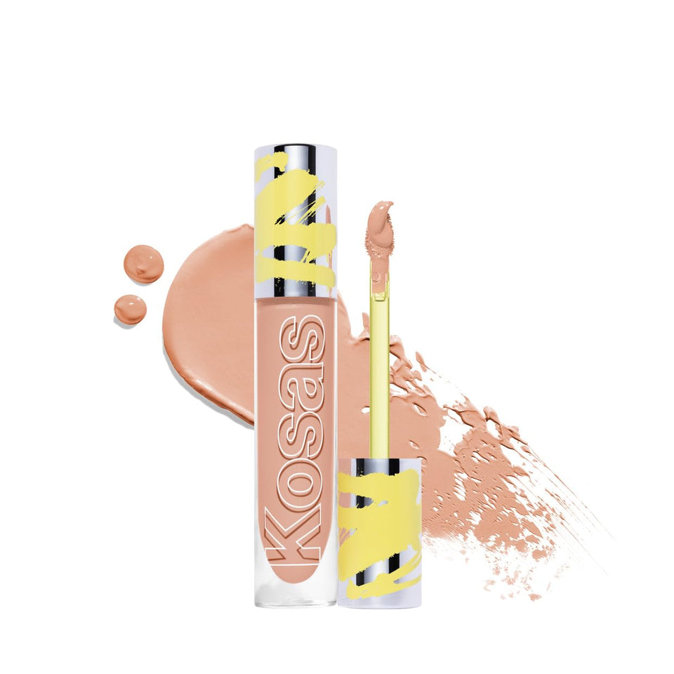 Kosas Revealer front packaging showing compact tube and label benefit