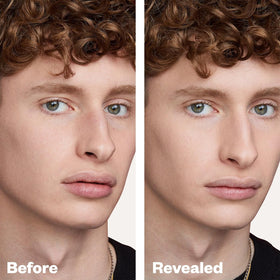 Kosas Revealer texture swirl highlighting hydrating, breathable finish