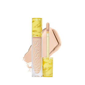 Kosas Revealer tube front showing shade label and clean packaging benefit