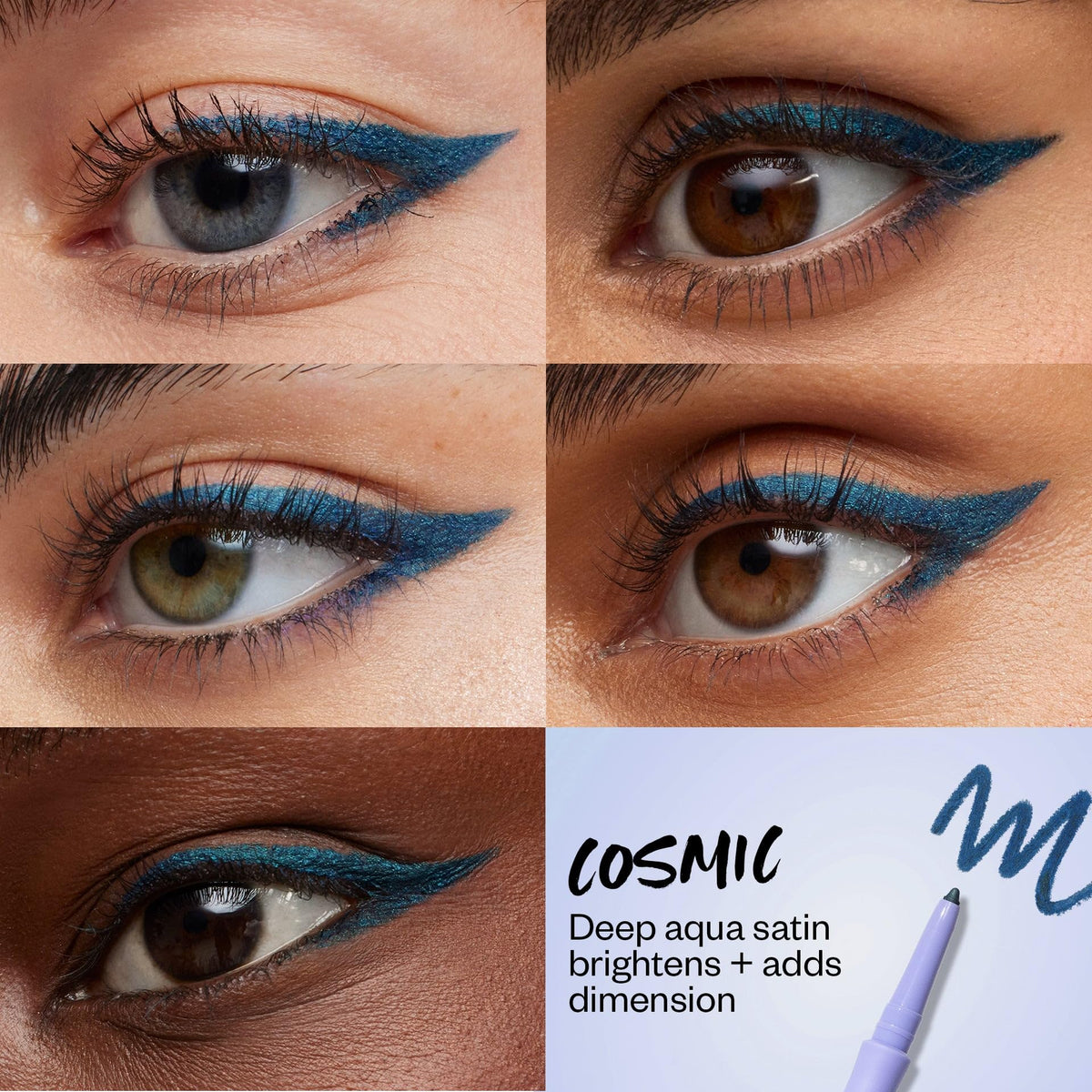 Kosas Soulgazer creamy gel texture close-up for effortless glide