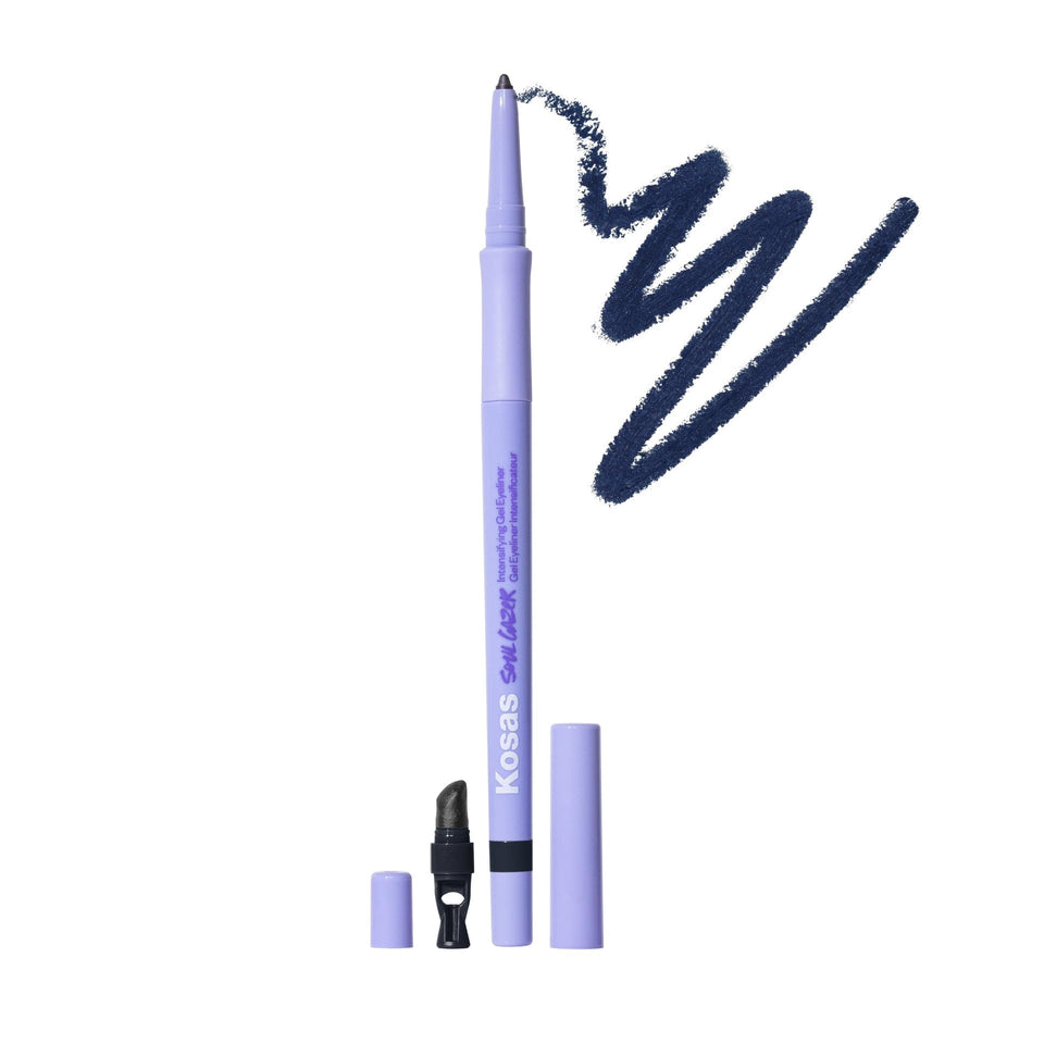 Kosas eyeliner front packaging showing product and label for easy recognition