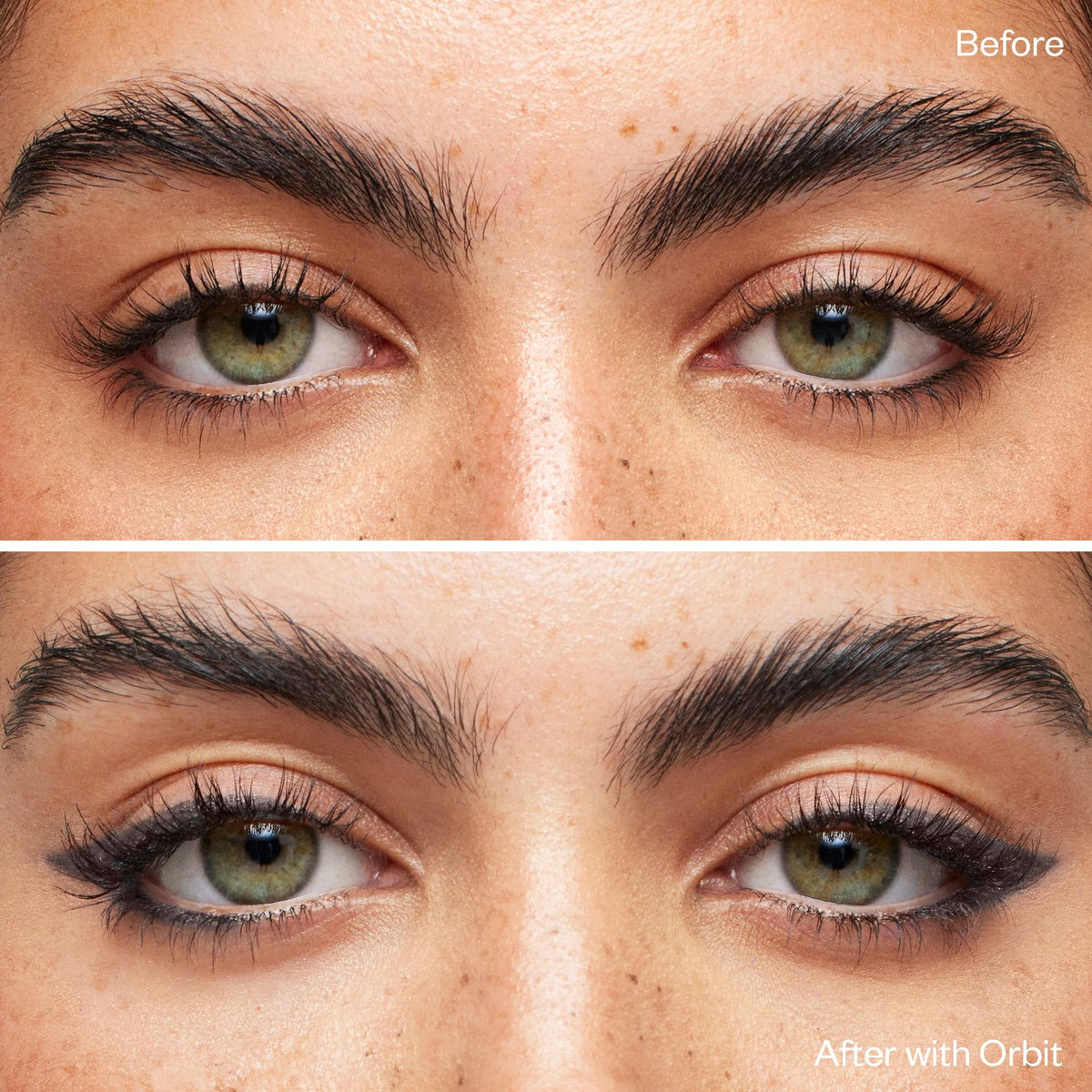 Kosas Soulgazer smudger in use blending liner for soft smoky finish on eyelid