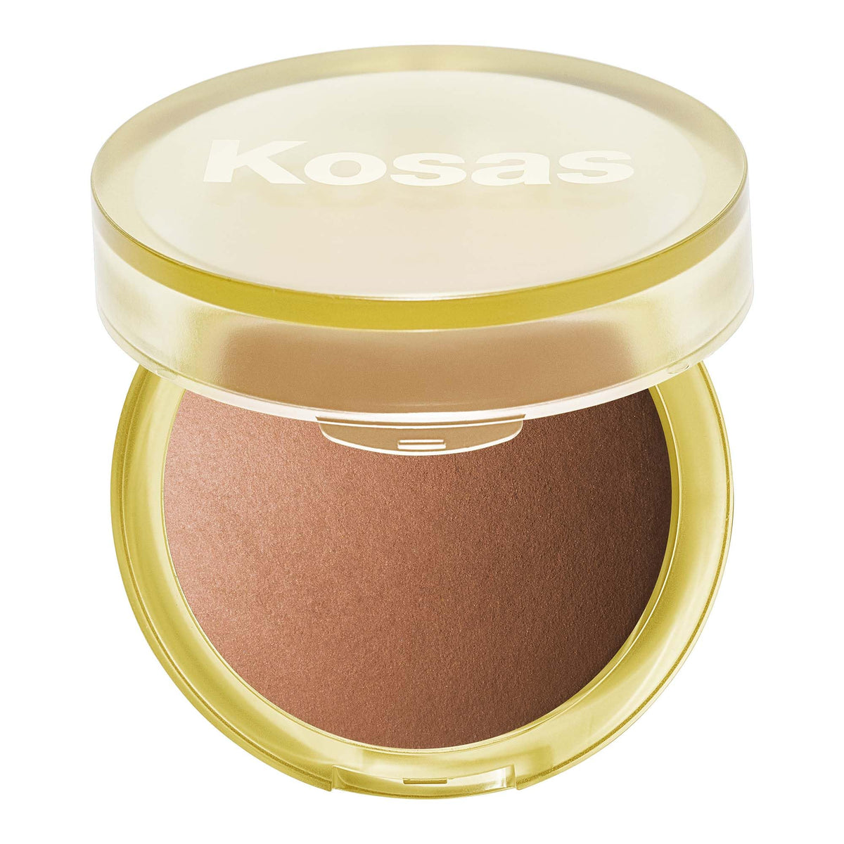 Kosas front compact showing product and packaging for easy identification