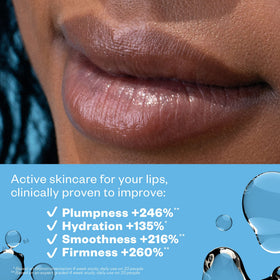 Kosas texture closeup revealing gel-like konjac network and hyaluronic spheres for hydration