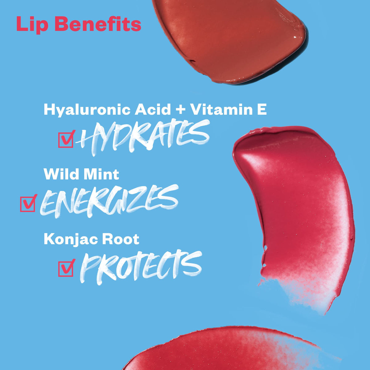 Kosas texture close-up of hyaluronic gel spheres demonstrating visible hydration benefit