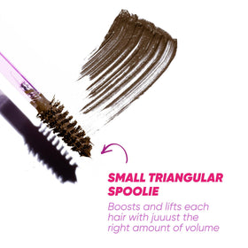 Kosas mousse-gel texture swatch highlighting lightweight buildable color