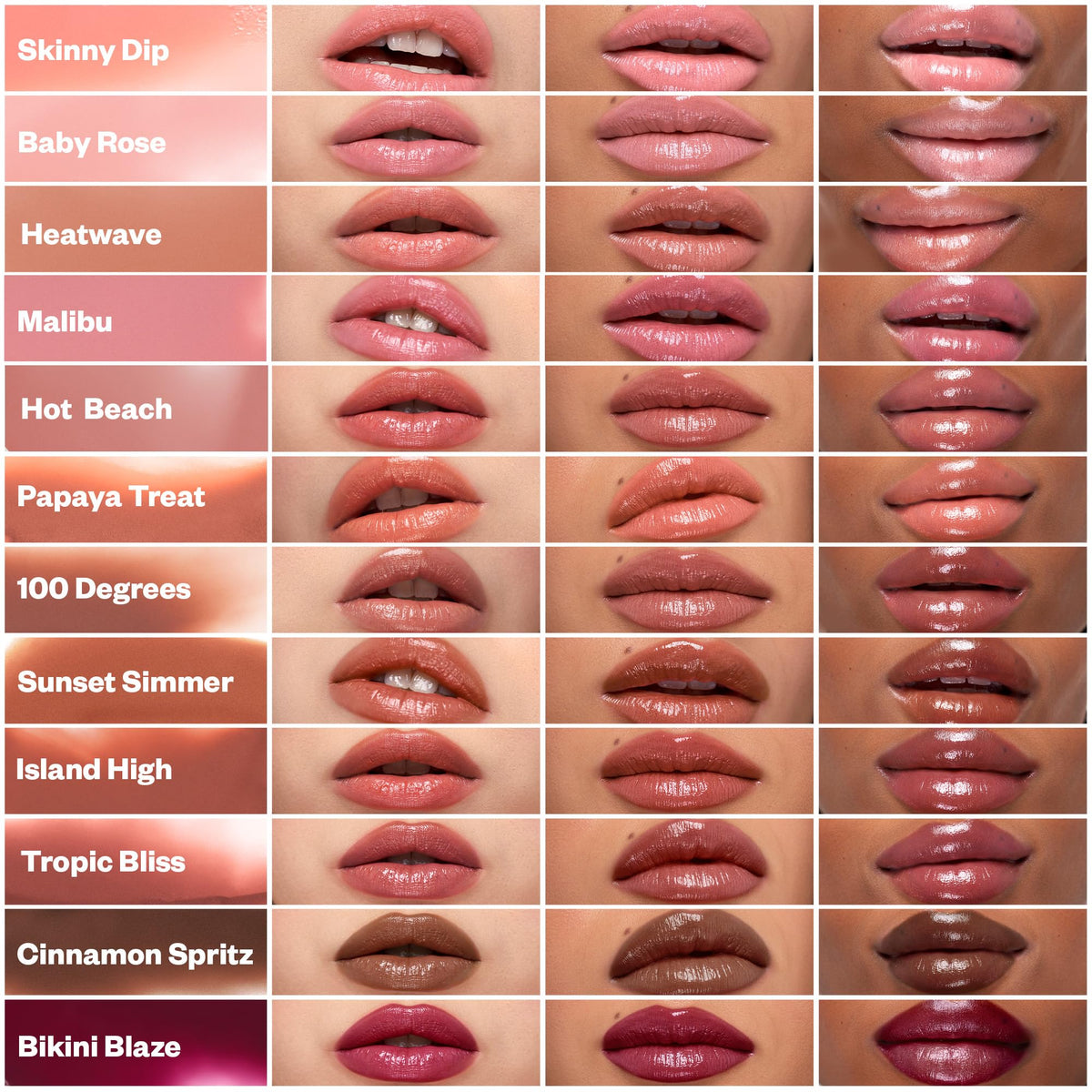 Kosas Wet Stick paired with Wet Lip Oil showing layered high-shine option