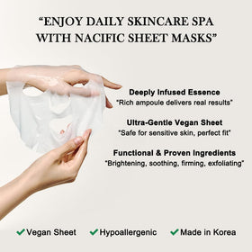 KOSBEAUTY ingredient label highlighting hyaluronic acid, ceramide and vitamins benefits