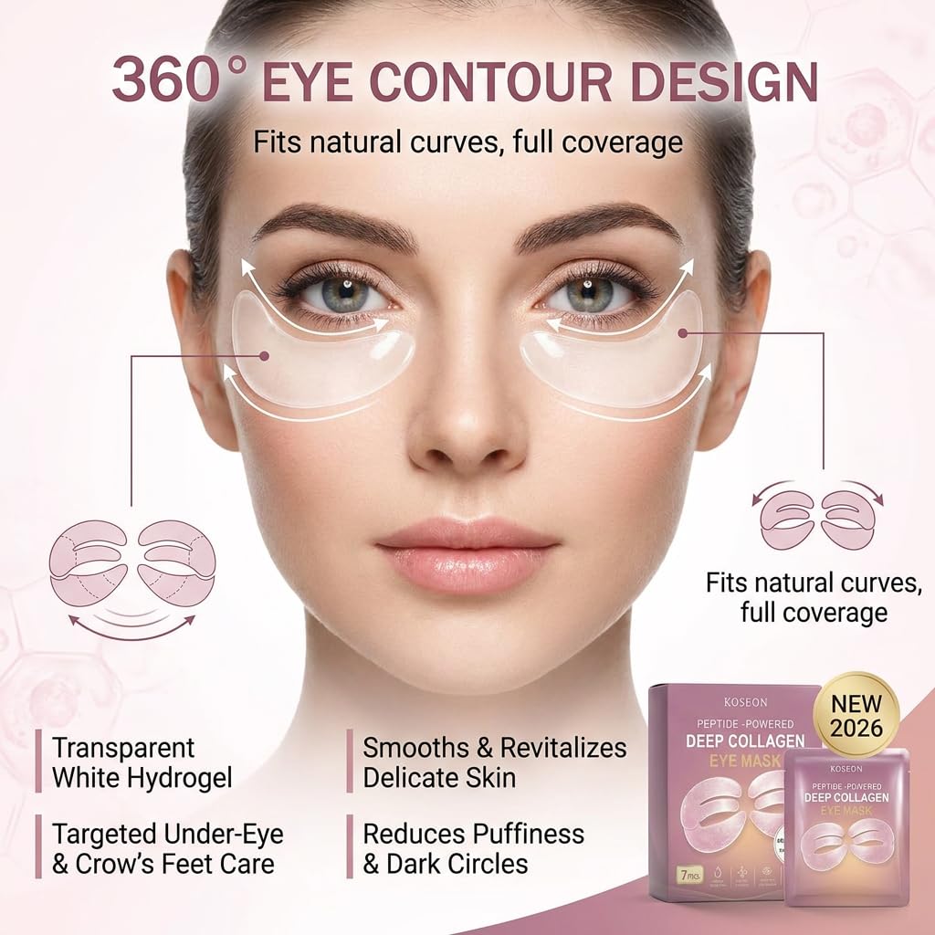 koseon patch applied under eye demonstrating fit along contour and instant-refresh feel