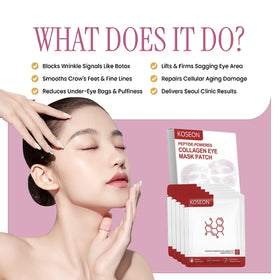 koseon eye mask in bathroom setting showing easy routine integration