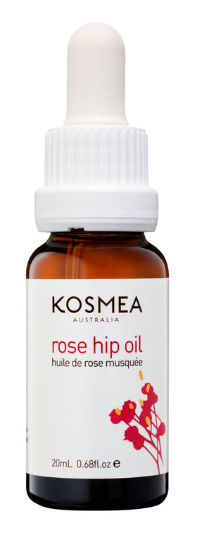 Kosmea front bottle showing product and branding with premium look