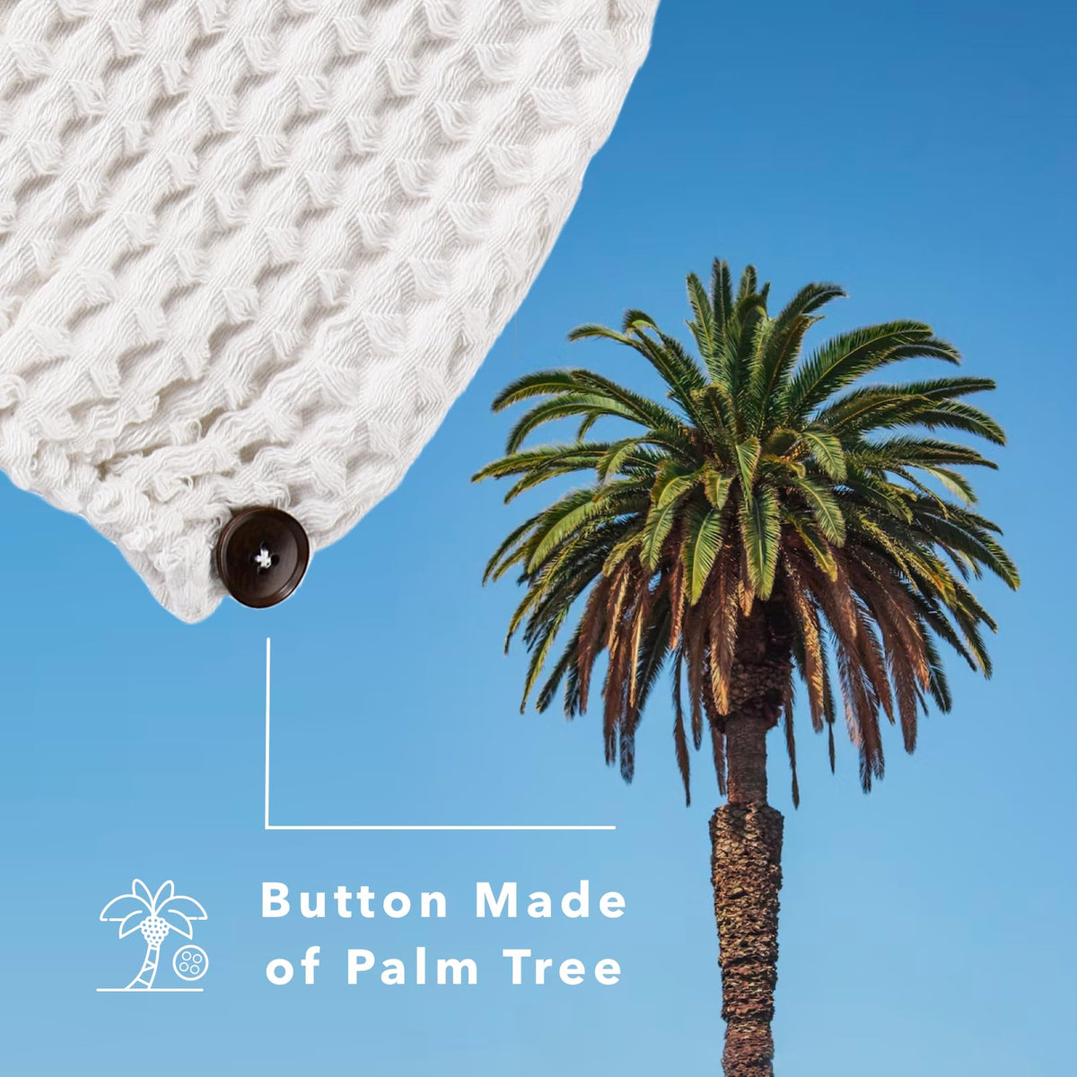 KOSMU folded towel in reusable bag for travel convenience and eco packaging benefit