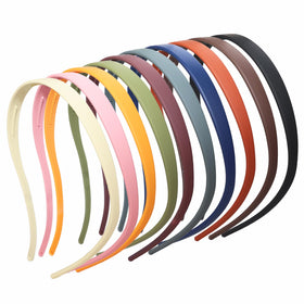 KOVOLITU front view of 10-pack headbands showing slim design and convenience