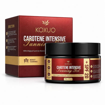 KOXUO front packaging showing 100g tube and product name, highlights easy travel use