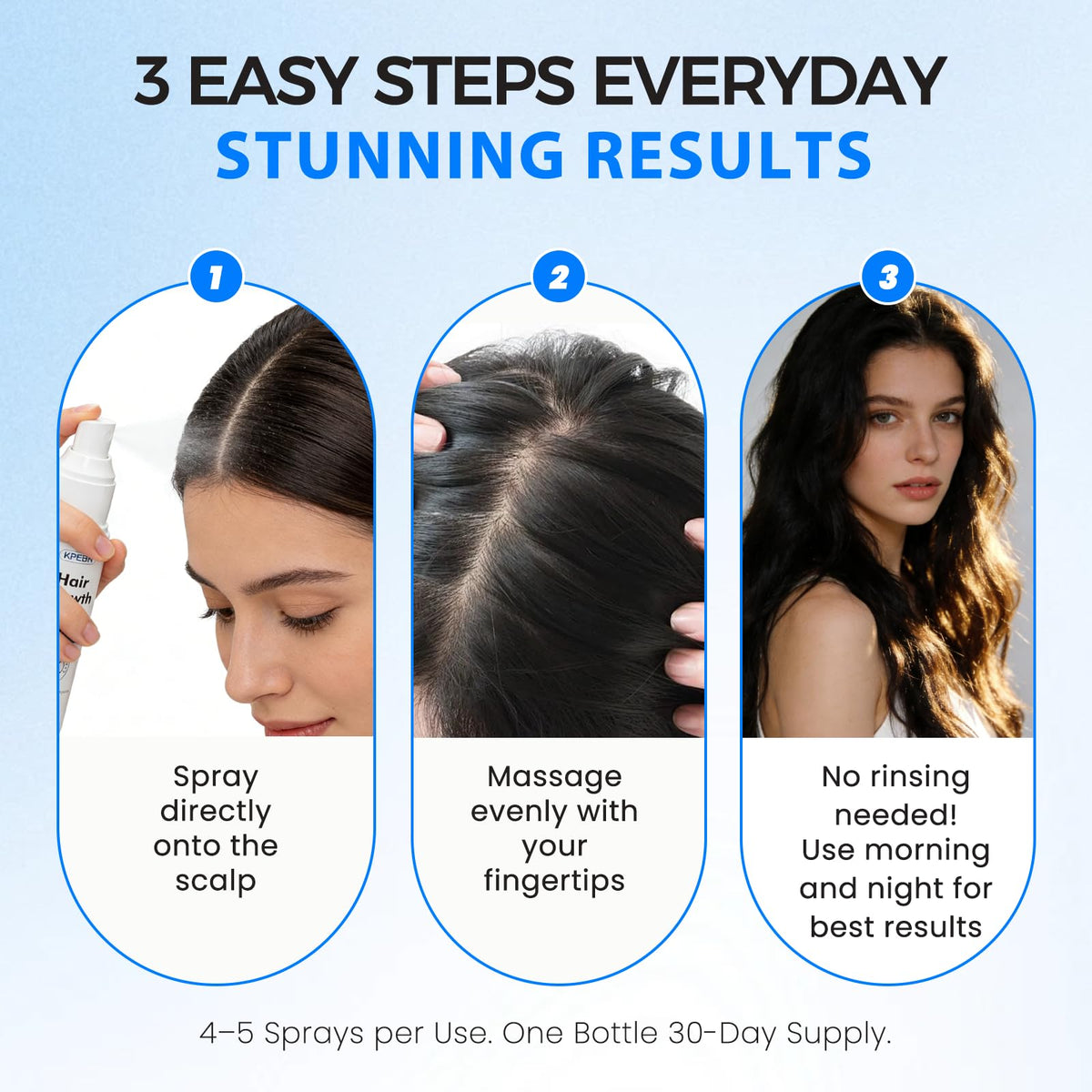 KPEBN serum texture on fingers demonstrating lightweight, non-greasy feel