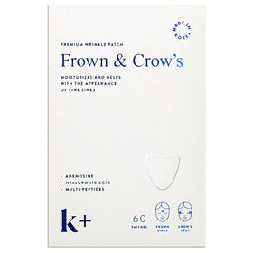 KPLUS front packaging showing 60-count patches and benefits