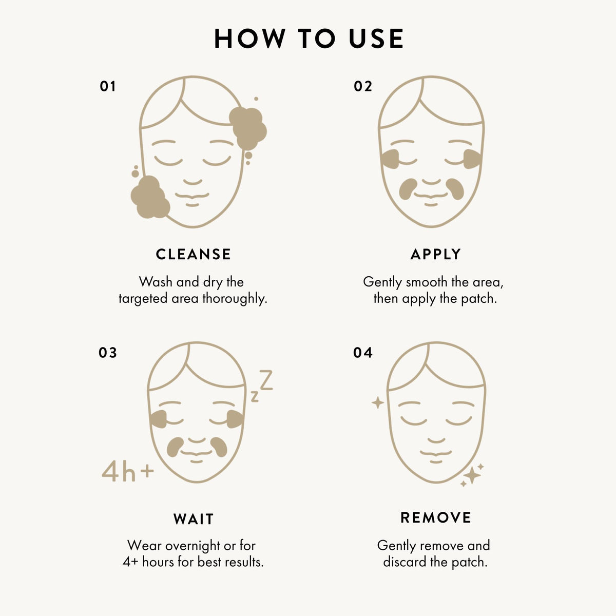 KPLUS ingredient graphic with hyaluronic acid and peptides highlighting hydration benefit