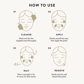 KPLUS ingredients label highlighting hyaluronic acid and peptides
