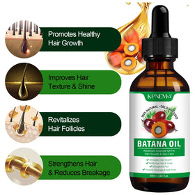 KPNEMA Batana Oil droplet on hand demonstrating easy absorption