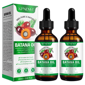 KPNEMA Batana Oil front packaging showing pure organic oil benefits