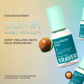 KraveBeauty ingredient visual with ceramides and niacinamide for barrier support
