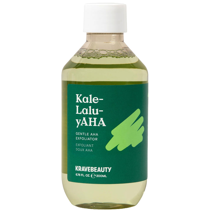 KraveBeauty front bottle showing clean toner packaging and easy application