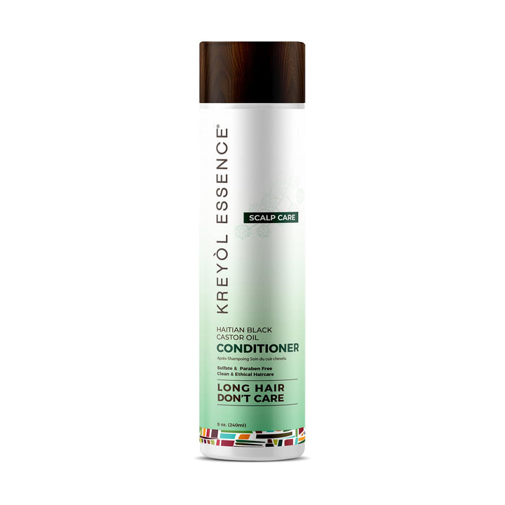 Kreyol Essence front packaging showing product identity and benefits