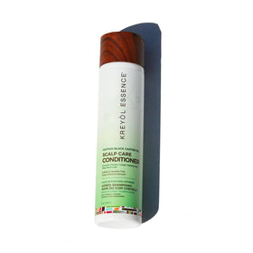 Kreyol Essence conditioner texture pouring to show creamy moisturizing slip