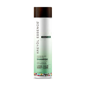 KREYÒL ESSENCE front bottle view showing label and benefit of thicker-looking hair
