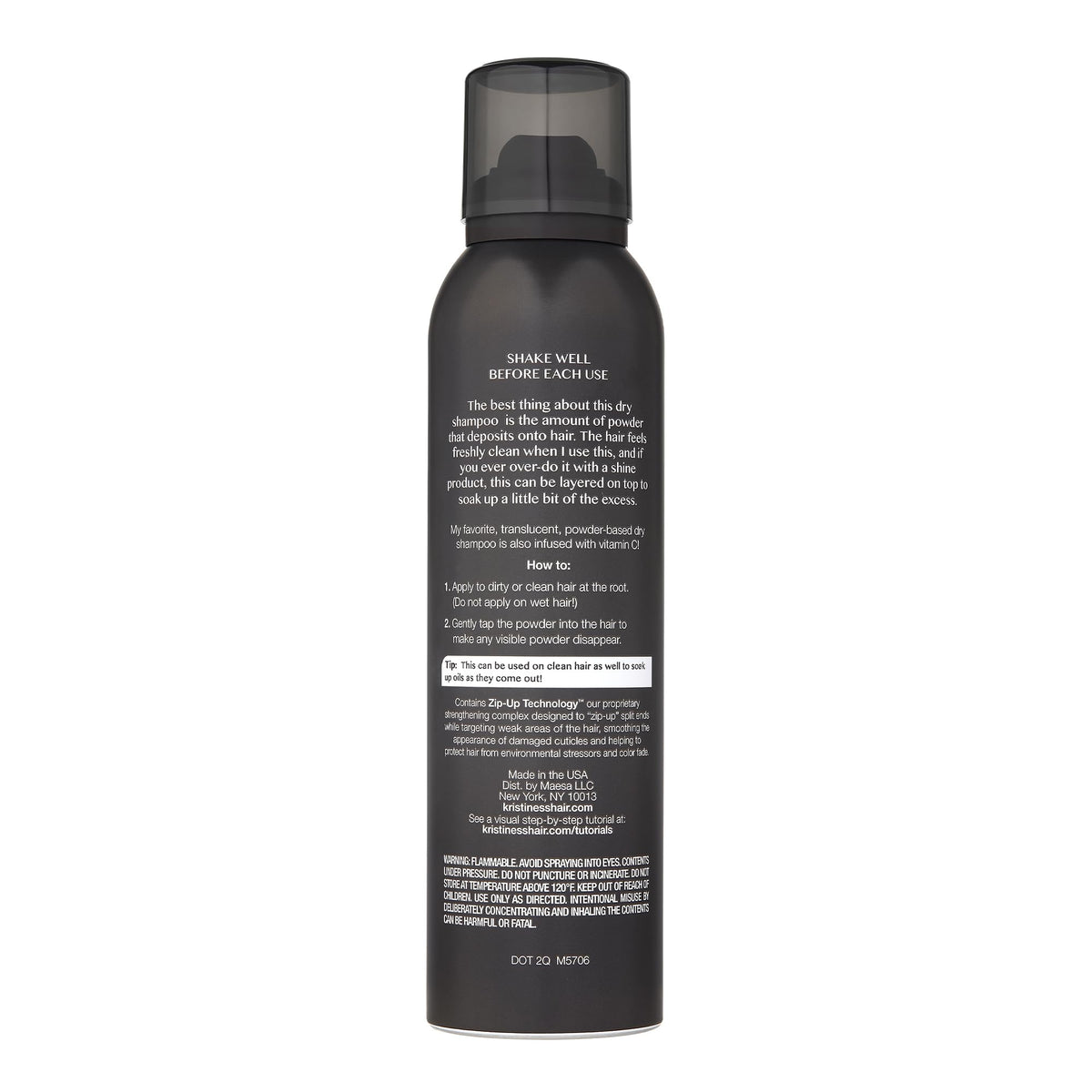 Kristin Ess spray nozzle detail demonstrating precise application and convenience