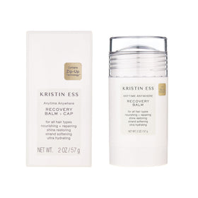 Kristin Ess recovery balm front packaging showing compact travel-friendly stick