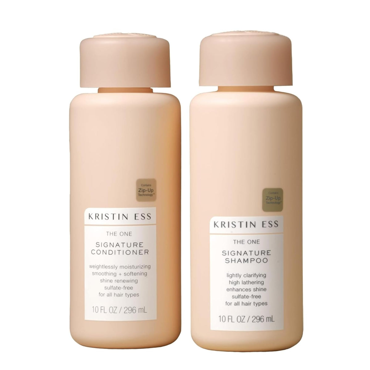 Kristin Ess front packaging showing set and benefits for salon-like results
