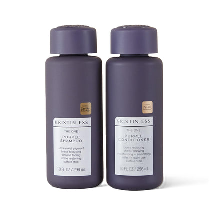 Kristin Ess front packaging showing duo set and benefits