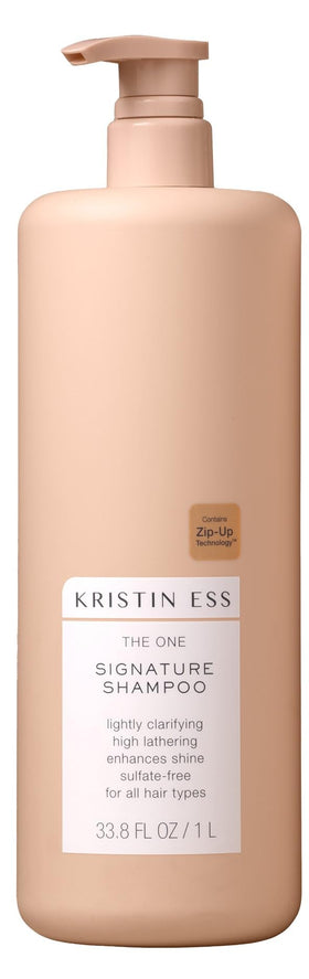 Kristin Ess bottle front packaging showing product and volume for easy identification