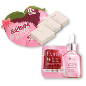 KSerene Kilibum soap front packaging shows three 70g bars, promoting smoother skin