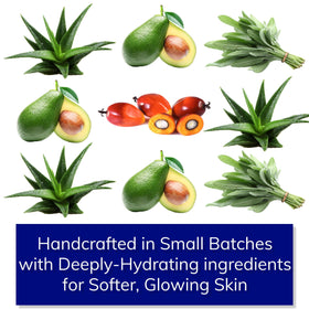 Ktchn Apothecary soft foam lather on skin showing gentle effective cleanse