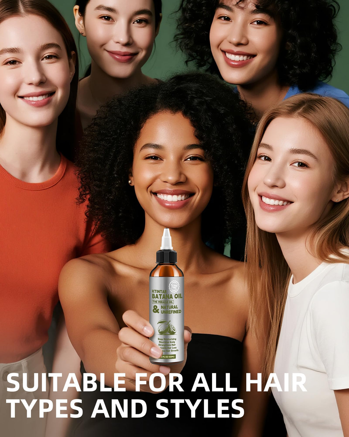 Ktintar scalp massage application demonstrating easy absorption