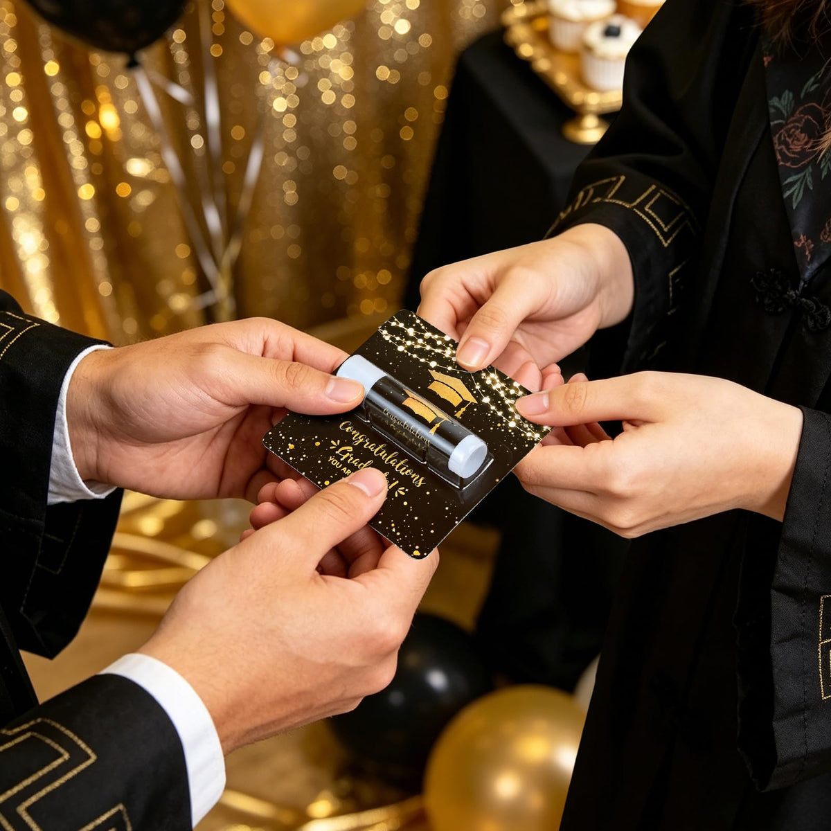 Kuabiz party table favors displayed for easy ceremony distribution