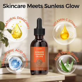 KUCERY botanical ingredients flatlay conveying plant-based formulation benefit