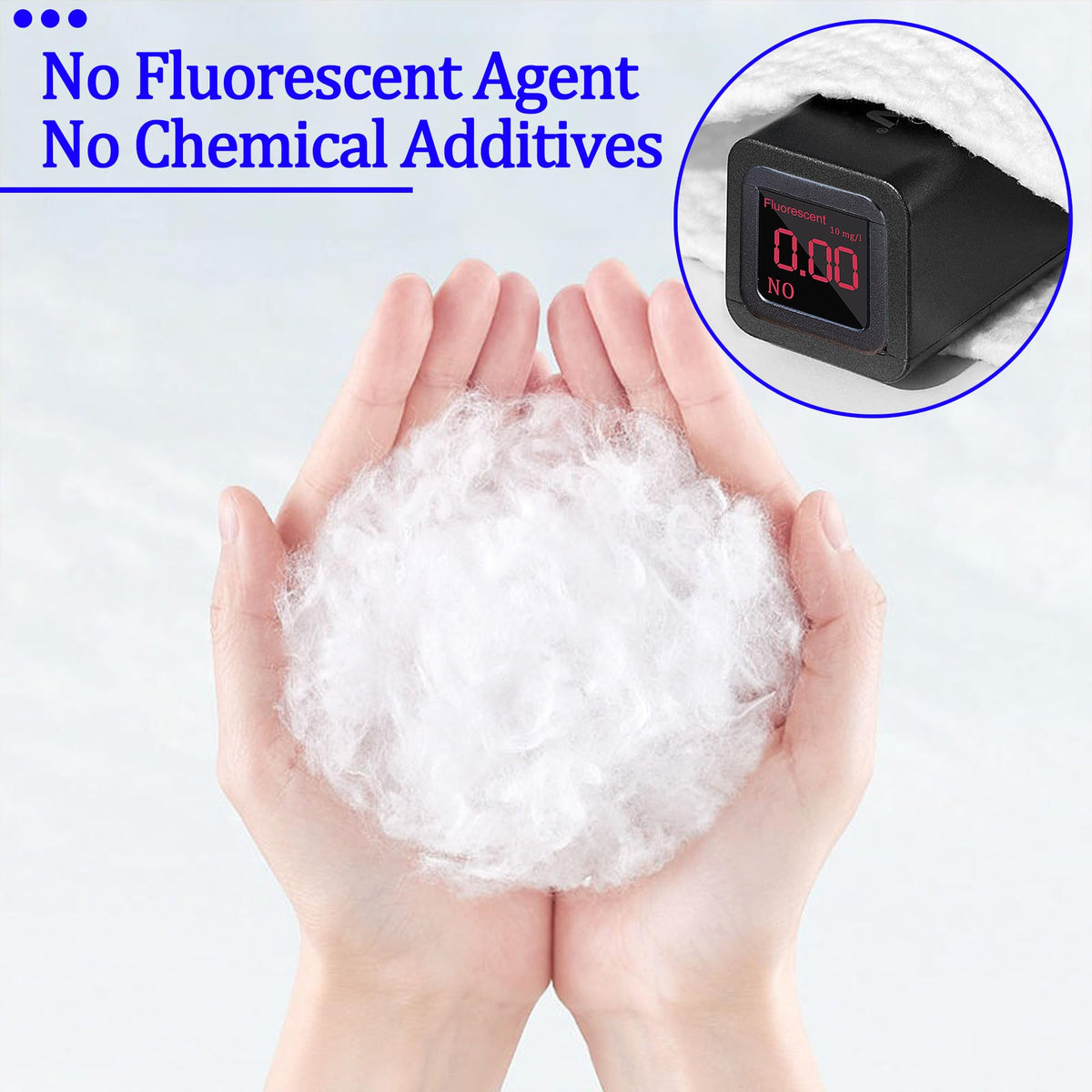 KUKEO label and size zoom showing 7.88x7.88 inch dimensions and safety benefit
