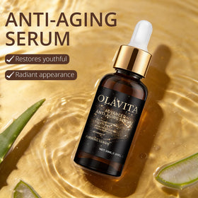 KUKSY Olavita texture close-up droplet on skin, demonstrates fast-absorbing silky finish