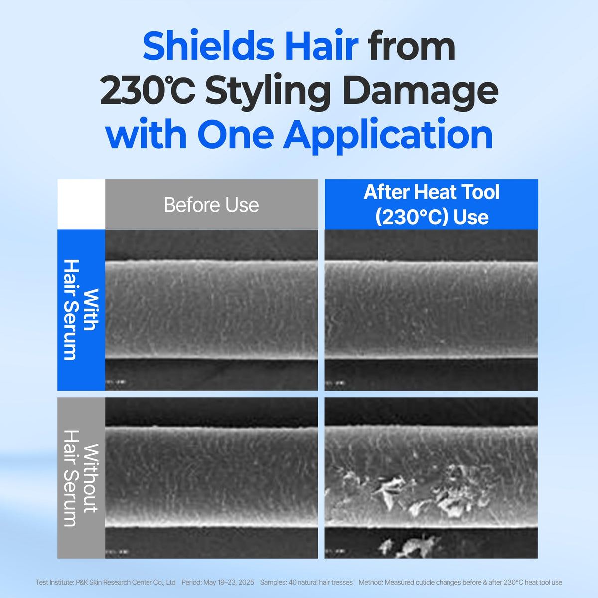 KUNDAL being applied to damp hair showing quick absorption and frizz control