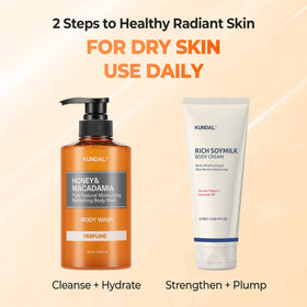 KUNDAL bottle beside bathtub illustrating calming bathroom routine benefit