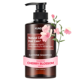 KUNDAL front bottle view showcasing elegant cherry blossom packaging and premium look