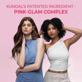 KUNDAL finished smooth hair showing reduced frizz and shine