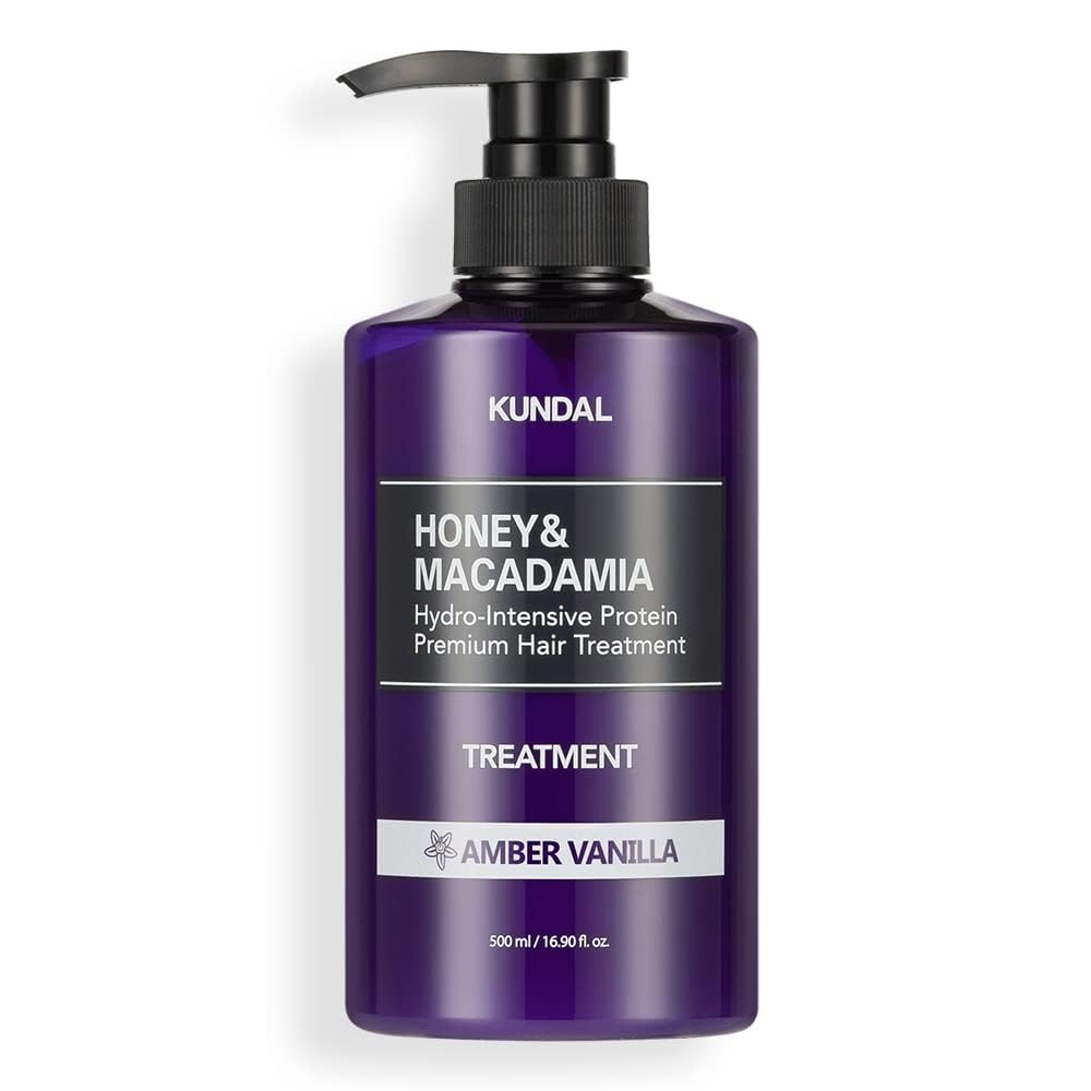 KUNDAL front packaging amber vanilla showing bottle and label benefit transportable size